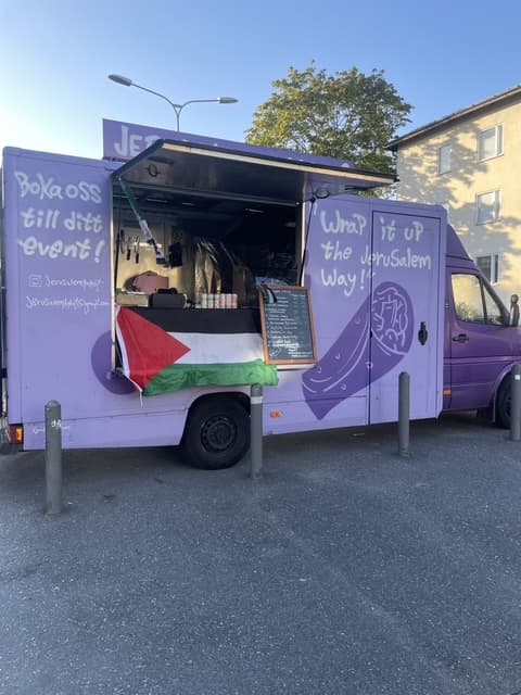 Jerusalemköket foodtruck redo för catering